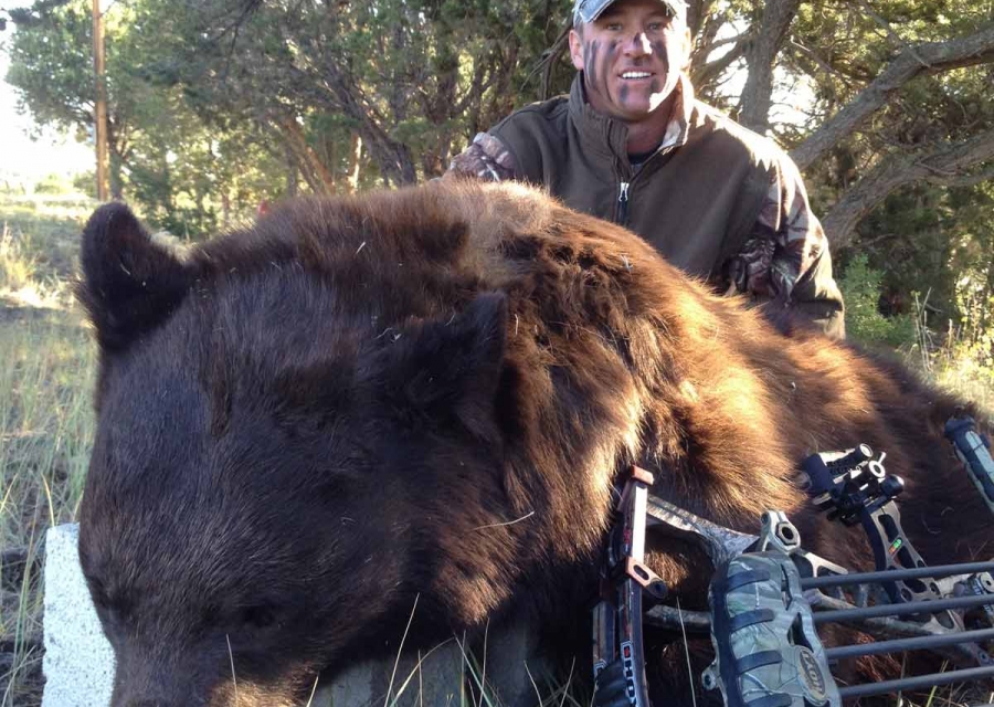 Successful black bear hunt