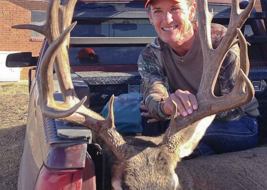 A very nice buck harvested on Story Creek Ranch